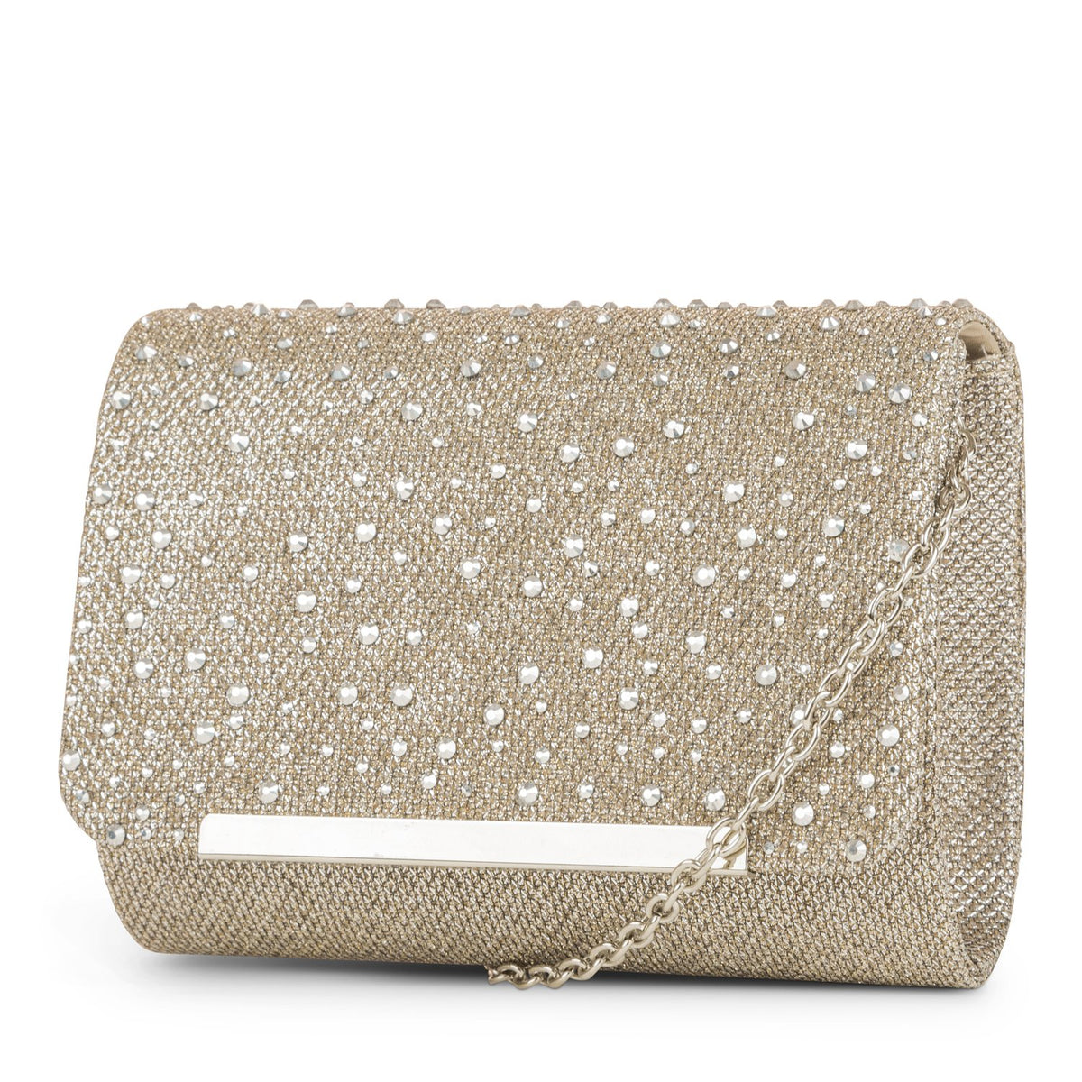美品　JESSICA MCCLINTOCK  パーティバッグ ビーズ　ゴールド 美品 JESSICA MCCLINTOCK パーティバッグ ビーズ ゴールド